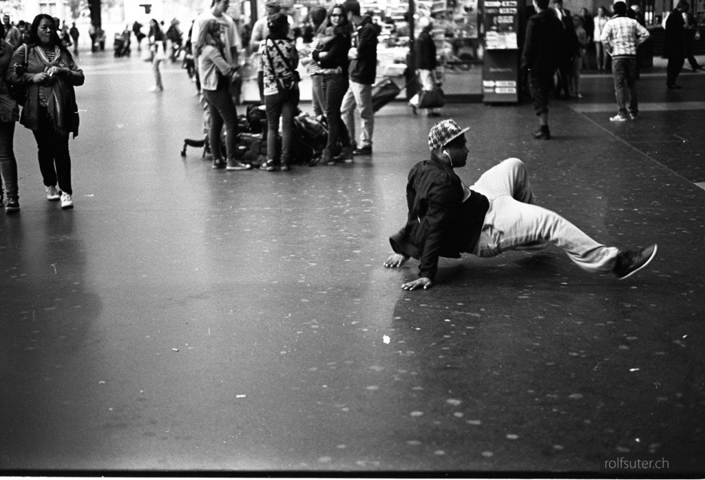 Break dance at Zürich HB