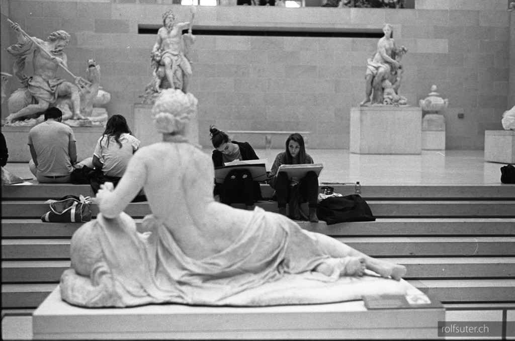 Nice back at the Louvre in Paris