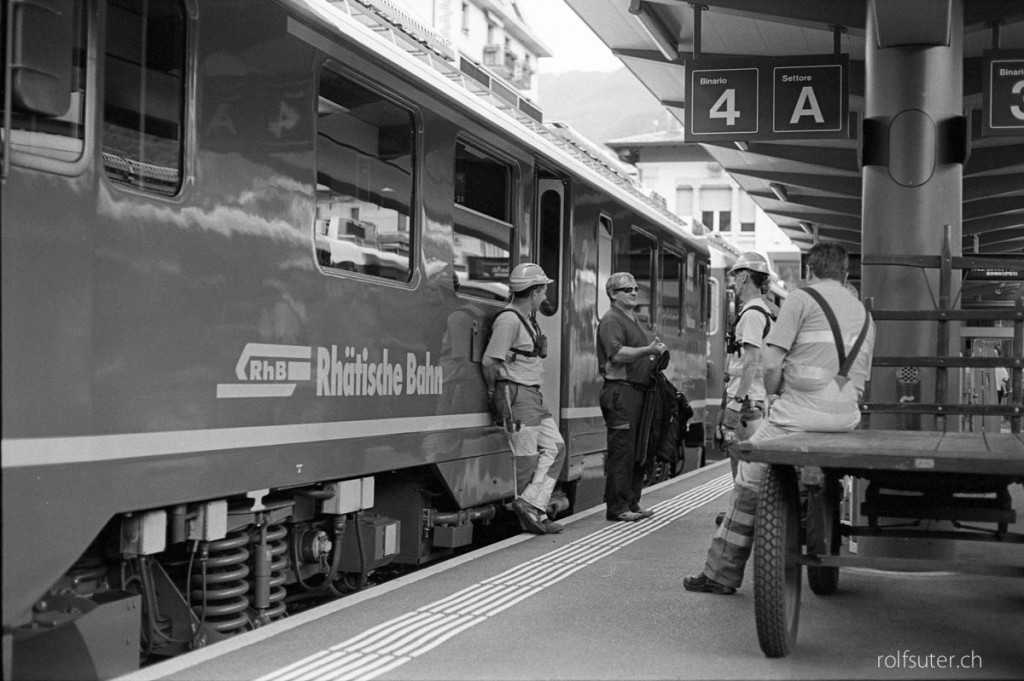 Tirano, train station