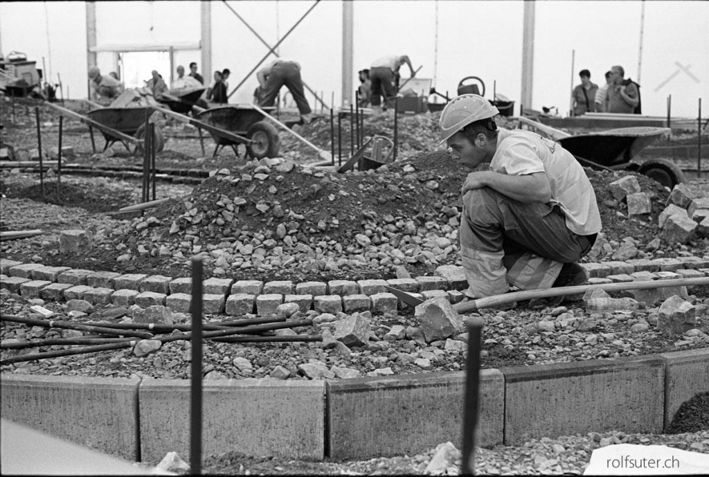 Road builder at Swiss Skills in Bern