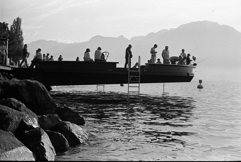 Platform over Lake Geneva (Montreux)