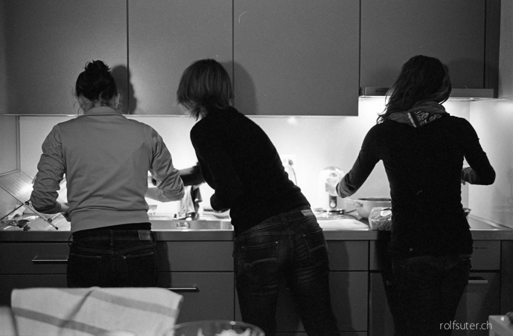 Cooking session somewhere in Zürich