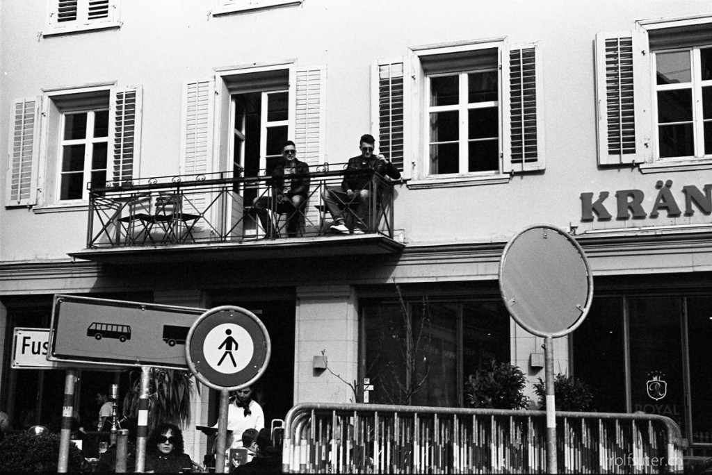 At the balcony, St. Gallen